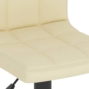 Barová židle krémová textil - obrázek 7