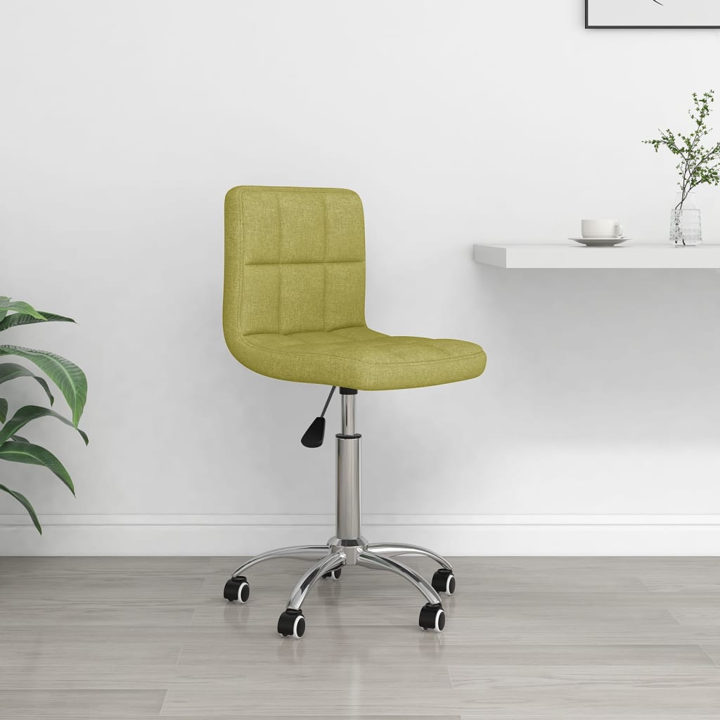 Petrashop  Otočná kancelářská židle zelená textil