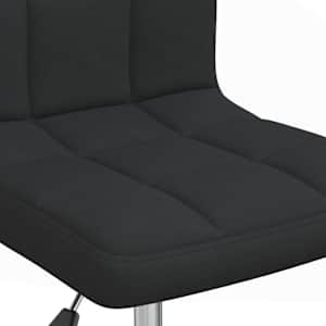 Otočná kancelářská židle černá textil - obrázek 7