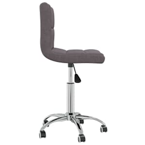 Otočná kancelářská židle taupe textil - obrázek 4
