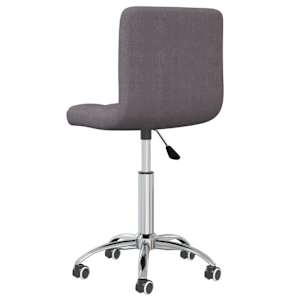 Otočná kancelářská židle taupe textil - obrázek 5