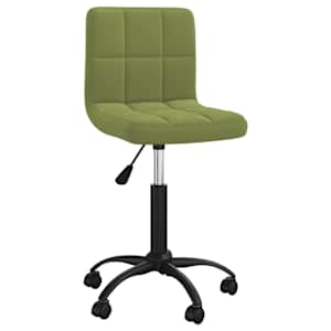 vidaXL p&ouml;&ouml;rlev kontoritool, heleroheline, samet