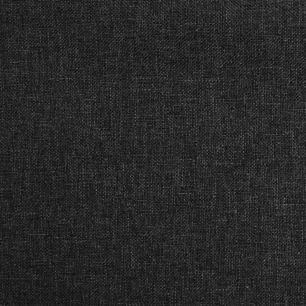 Otočná kancelářská židle černá textil - obrázek 8