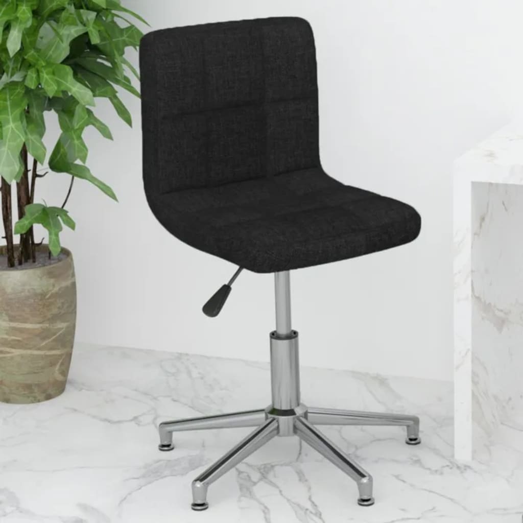 Bürostuhl Drehbar Schwarz Stoff kaufen