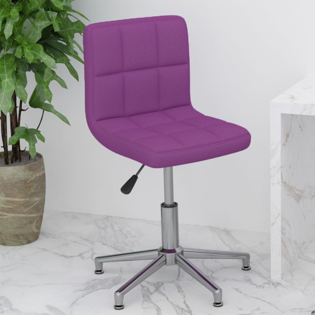 Pasukama biuro kėdė, violetinės spalvos, dirbtinė oda