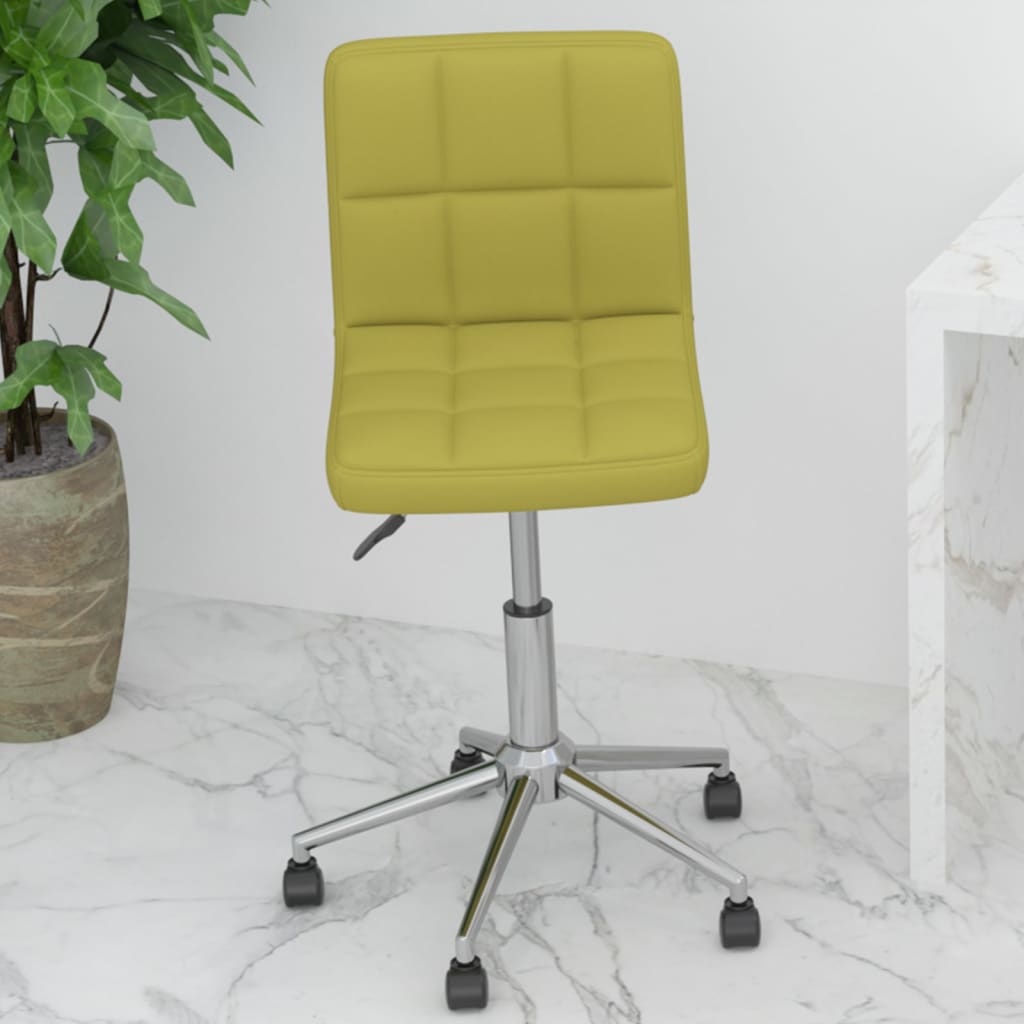 Pasukama biuro kėdė, žalios spalvos, audinys