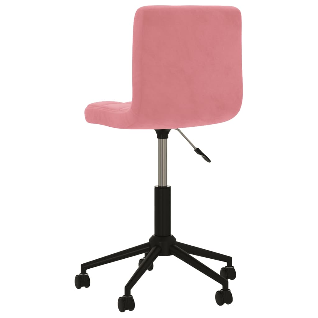 Pasukamos valgomojo kėdės, 2vnt., rožinės spalvos, aksomas | Stepinfit