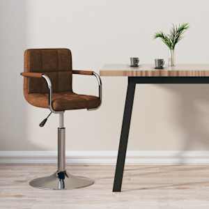 Barski stolček rjavo blago