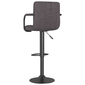 Barová židle taupe textil - obrázek 5