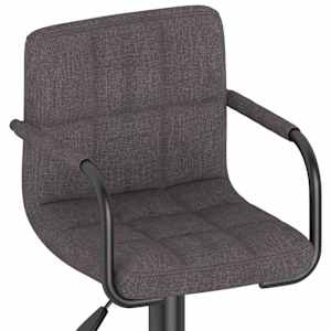 Barové židle 2 ks taupe textil - obrázek 8