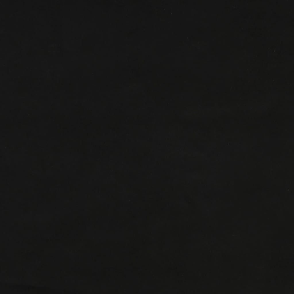 Vrtljiv jedilni stol črn žamet