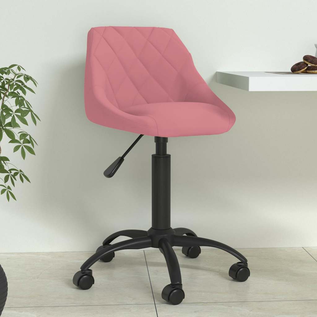 Chaise à manger Rose Velours