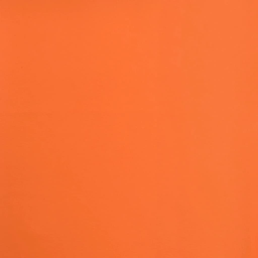 Esszimmerstühle 2 Stk. Drehbar Orange und Weiß Kunstleder-7
