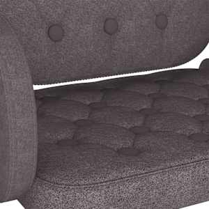 Barové židle 2 ks taupe textil - obrázek 8