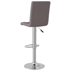 Barová židle taupe textil - obrázek 5