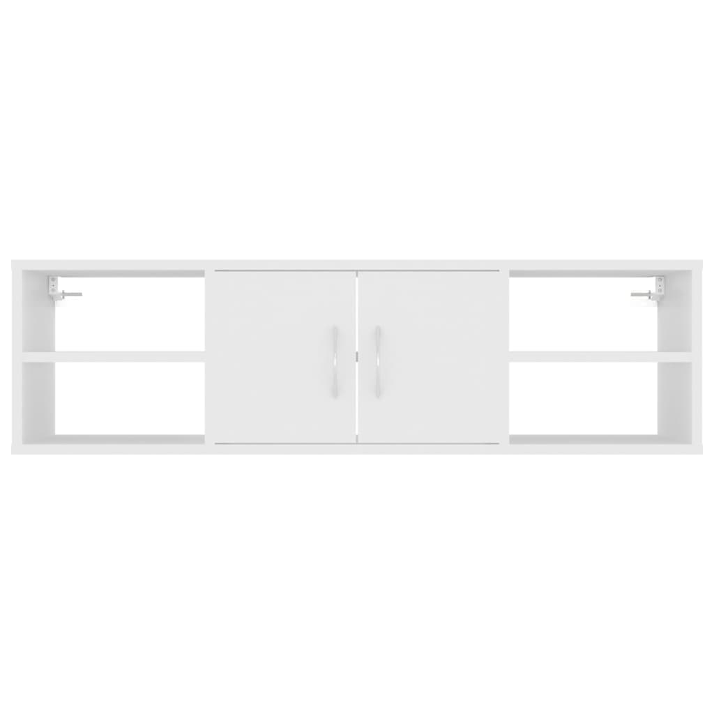 Wandregal Weiß 102x30x29 cm Holzwerkstoff | Stepinfit.de