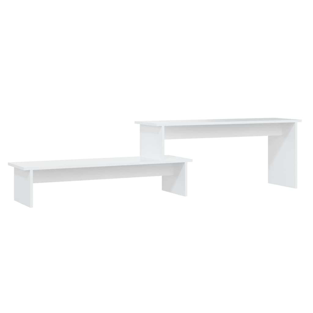 vidaXL TV stolek bílý 180 x 30 x 43 cm kompozitní dřevo