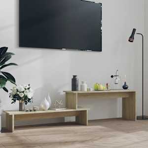 TV stolek dub sonoma 180 x 30 x 43 cm kompozitní dřevo - obrázek 1