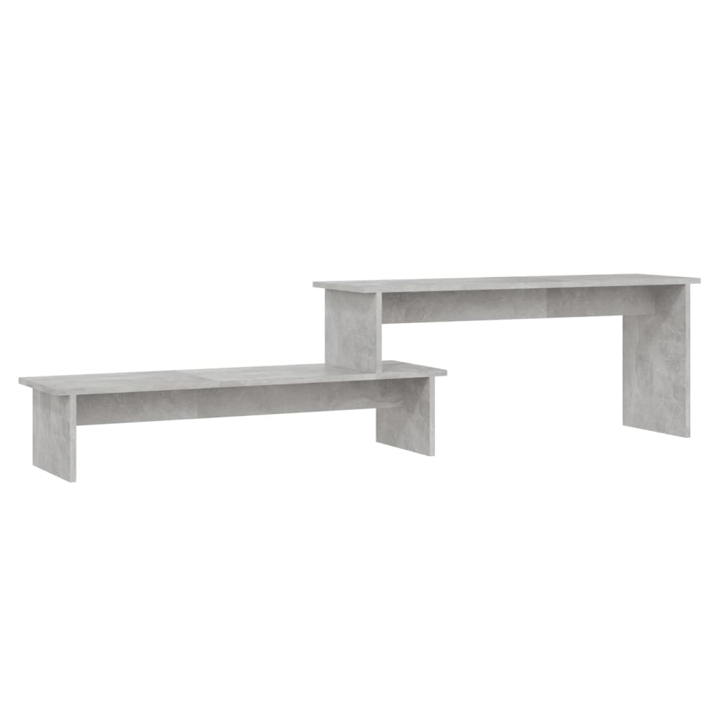 vidaXL TV stolek betonově šedý 180 x 30 x 43 cm dřevotříska