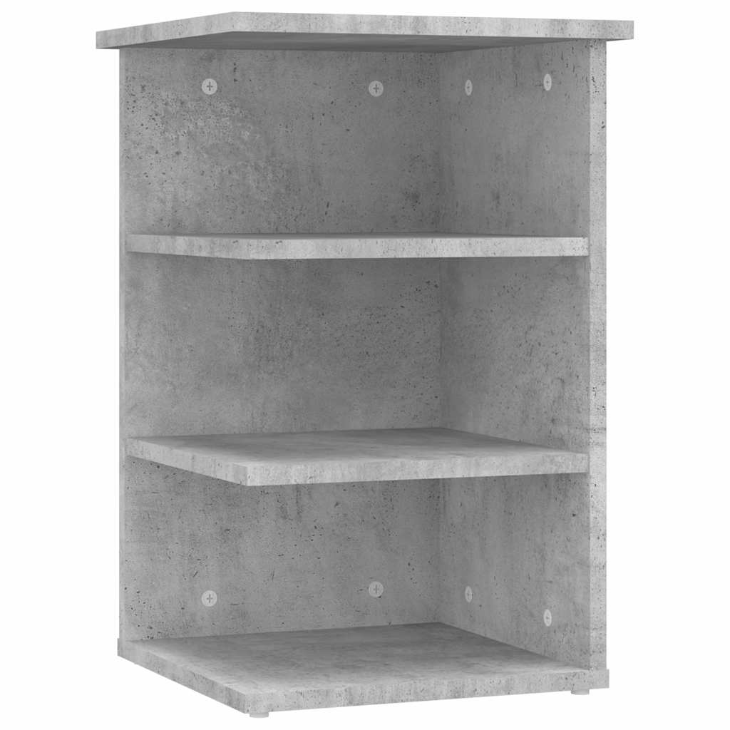 vidaXL Odkládací skříňka betonově šedá 35x35x55 cm kompozitní dřevo