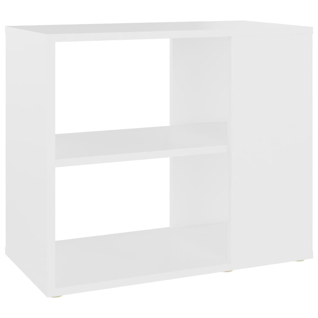 

vidaXL Side Cabinet White 23.6"x11.8"x19.7" Engineered Wood