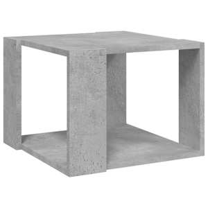 Konferenční stolek betonově šedý 40x40x30 cm kompozitní dřevo - obrázek 2