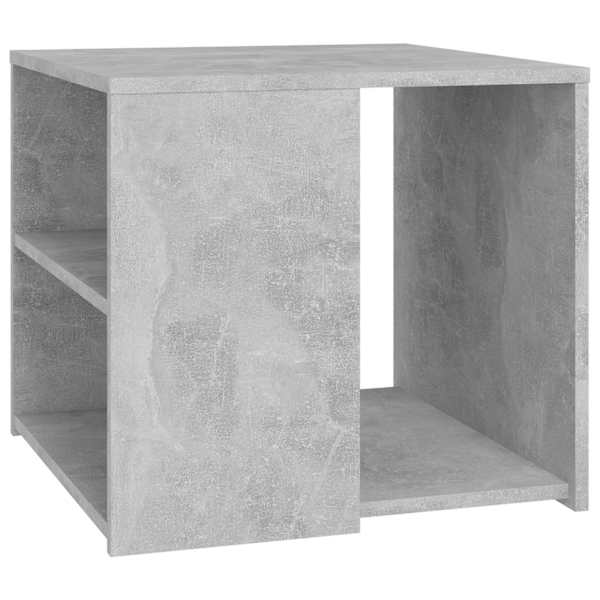 vidaXL lisalaud, betoonhall, 50 x 50 x 45 cm, tehispuit