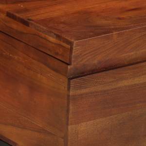Úložná truhla 110 x 35 x 41 cm masivní akáciové dřevo - obrázek 6