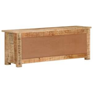 TV stolek 110 x 30 x 40 cm hrubé mangovníkové dřevo - obrázek 3