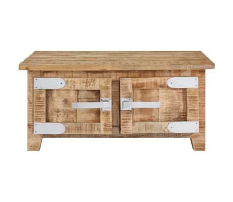 vidaXL Kavos staliukas, 67x67x30cm, mango medienos masyvas