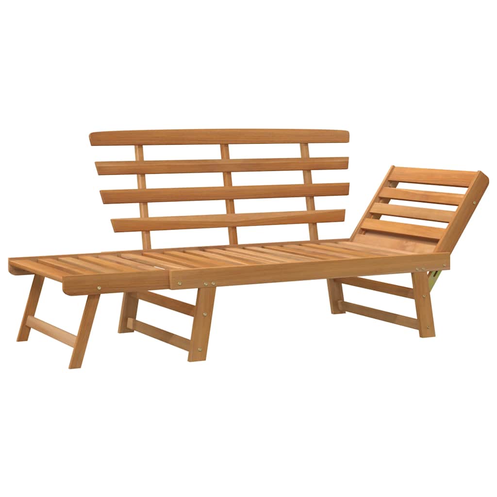 Banc De Jardin 2-en-1 190 Cm Bois Solide D'acacia VidaXL 18 width=274