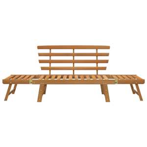 Zahradní lavice 2 v 1 190 cm masivní akácie - obrázek 4
