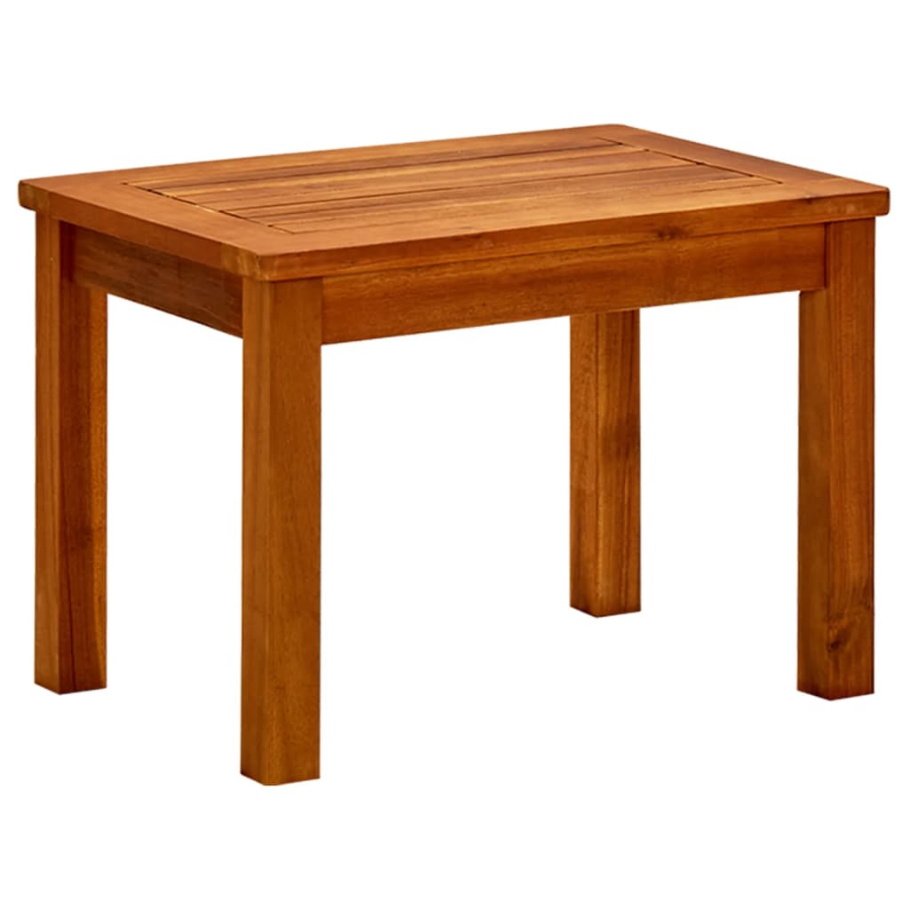 vidaXL Table basse de jardin 50x35x36 cm Bois solide d'acacia