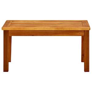 Zahradní konferenční stolek 70 x 40 x 36 cm masivní akácie - obrázek 2