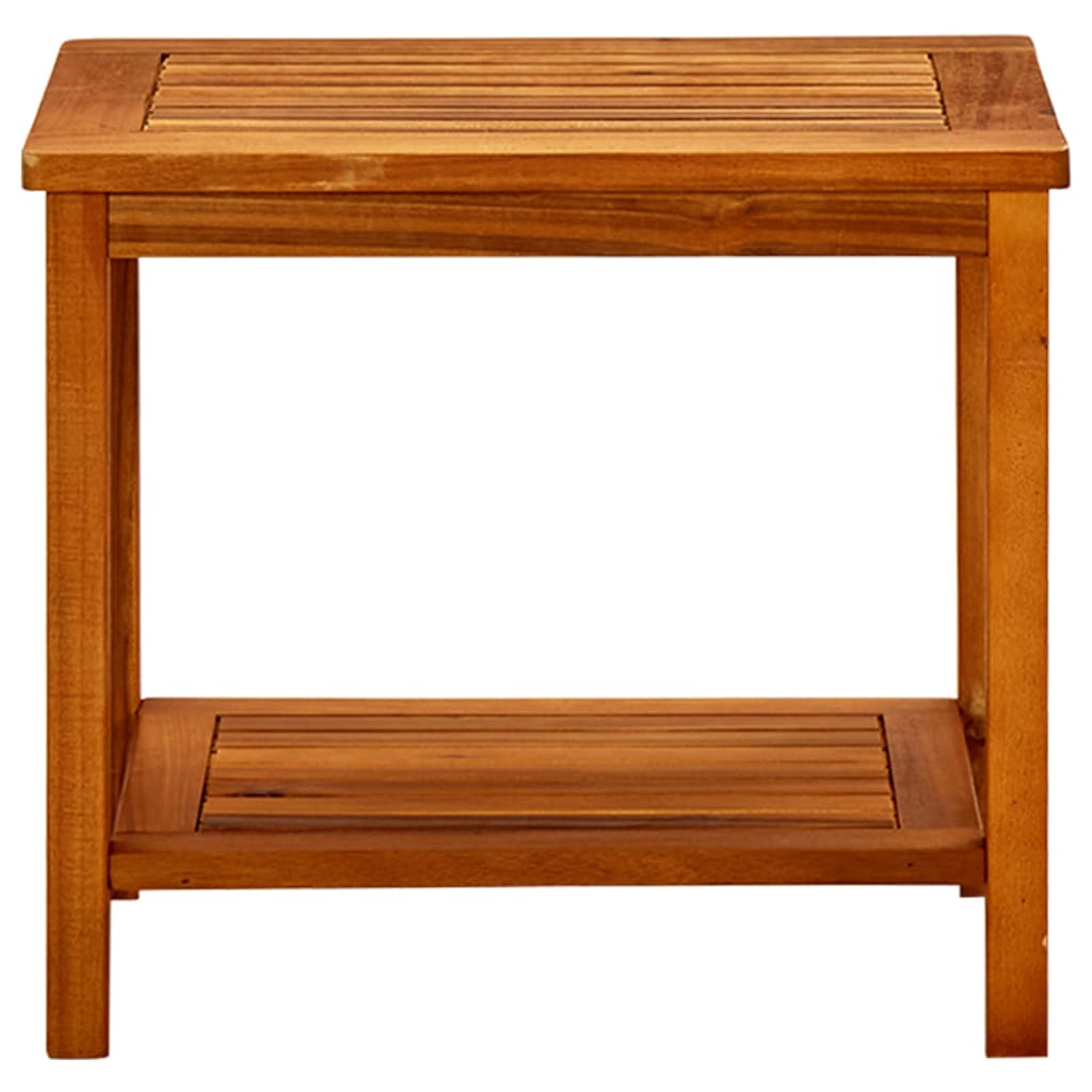 vidaXL Sohvapöytä 50x35x45 cm täysi akaasiapuu