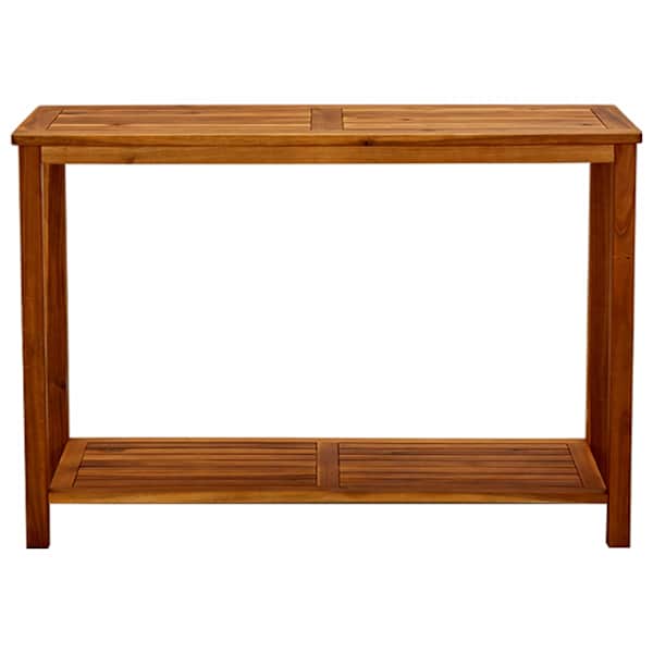 vidaXL aia konsoollaud, 110 x 40 x 75 cm, akaatsiapuit
