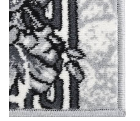 vidaXL Chodnik dywanowy, BCF, szary, 60x450 cm