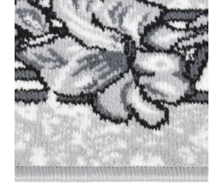 vidaXL Chodnik dywanowy, BCF, szary, 100x250 cm