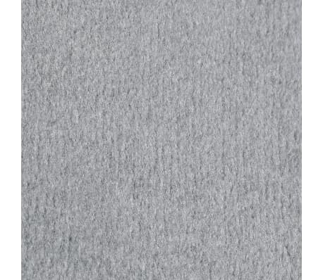 vidaXL Alfombra de pasillo BCF gris 60x450 cm