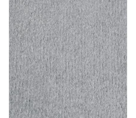 vidaXL Teppeløper BCF grå 60x500 cm