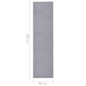 Běhoun BCF šedý 80 x 350 cm - obrázek 6