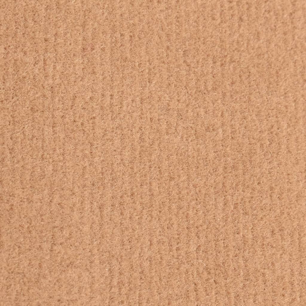 vidaXL Gulvteppe BCF beige 60x250 cm