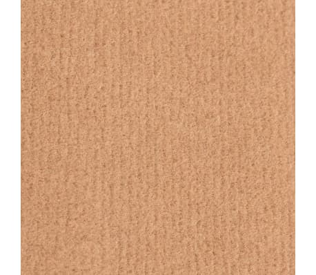 vidaXL Tapis BCF Beige 60x500 cm