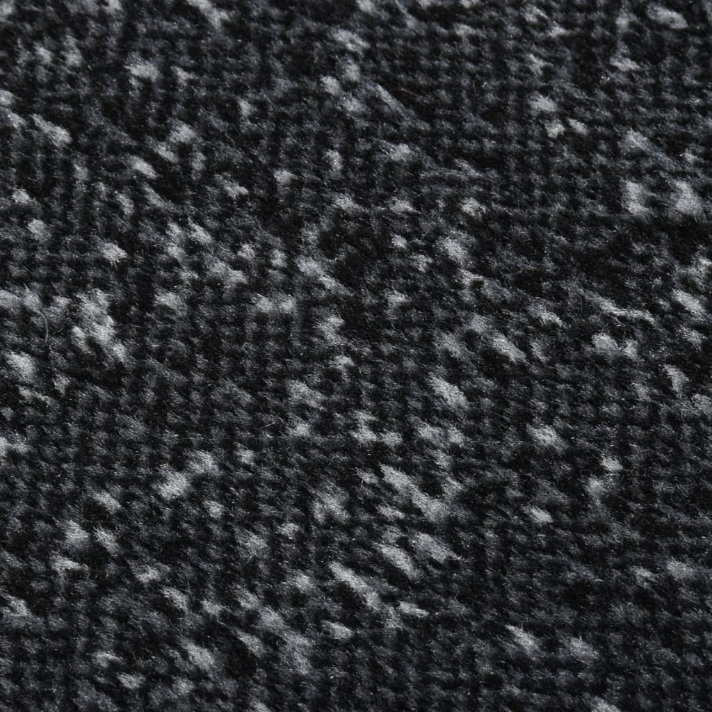 vidaXL Chodnik dywanowy, BCF, antracytowy, 100x300 cm
