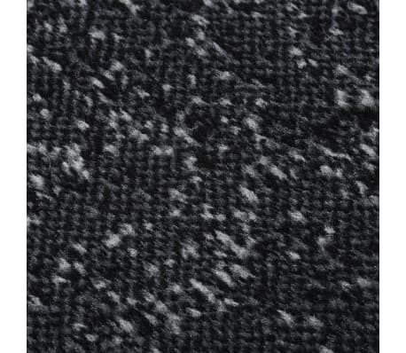 vidaXL Runner Rug BCF Anthracite 100x450 cm