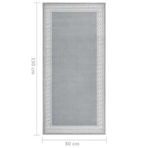 Běhoun BCF šedý se vzorem 80 x 150 cm - obrázek 6