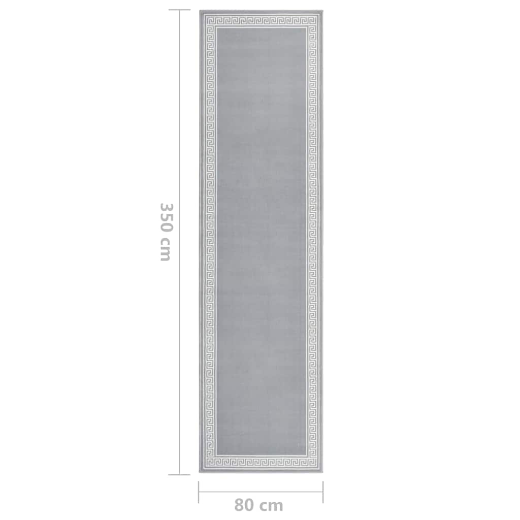 Běhoun BCF šedý se vzorem 80 x 350 cm - obrázek 6