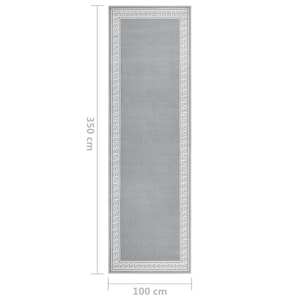 Běhoun BCF šedý se vzorem 100 x 350 cm - obrázek 6