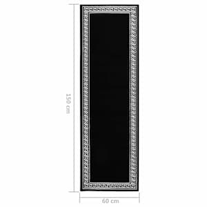 Běhoun BCF černý se vzorem 60 x 150 cm - obrázek 6