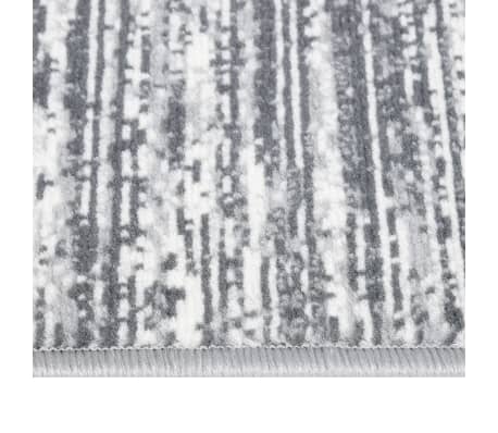 vidaXL Runner Rug BCF Grey 80x300 cm